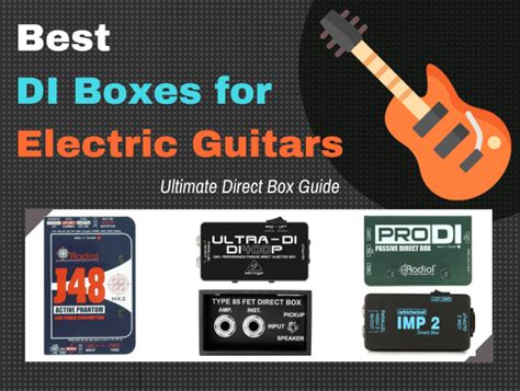 best di boxes for electric guitars|best di box for recording.